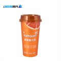 14 oz 400 ml Injection Boba Milk Tea tasse en moule étiquette de boisson JUICE BUISINE Tasse IML Tasse avec couvercle